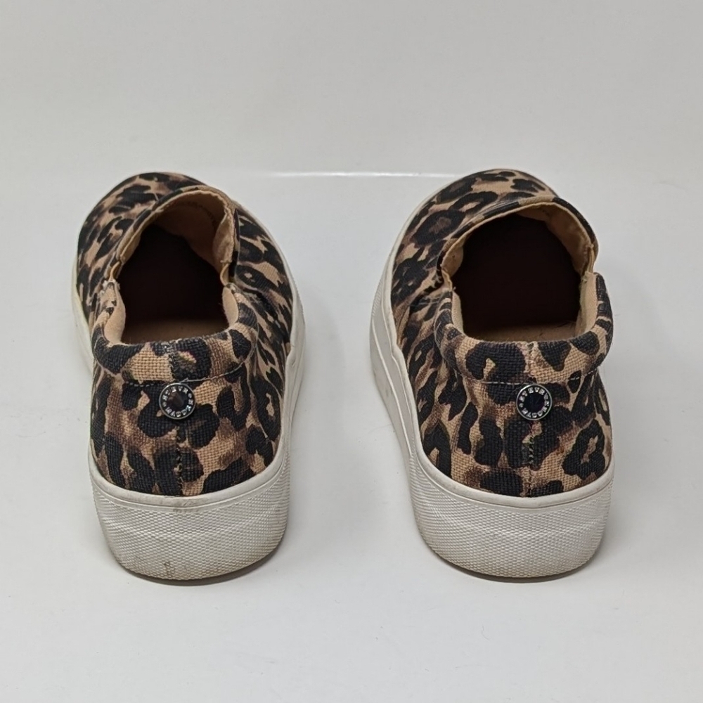 Steve Madden Sneakers Gills Slip-On Leopard Print Womens Size 8 - Picture 6 of 8